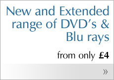 New and extended range of DVD's and Blu rays from only &pound;4