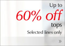Up to 60% off tops