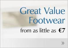 Great Value Footwear from as little as &euro;7