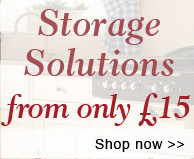 Storage solutions from only �15