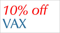 10% off Vax
