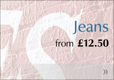 Jeans from &pound;12.50