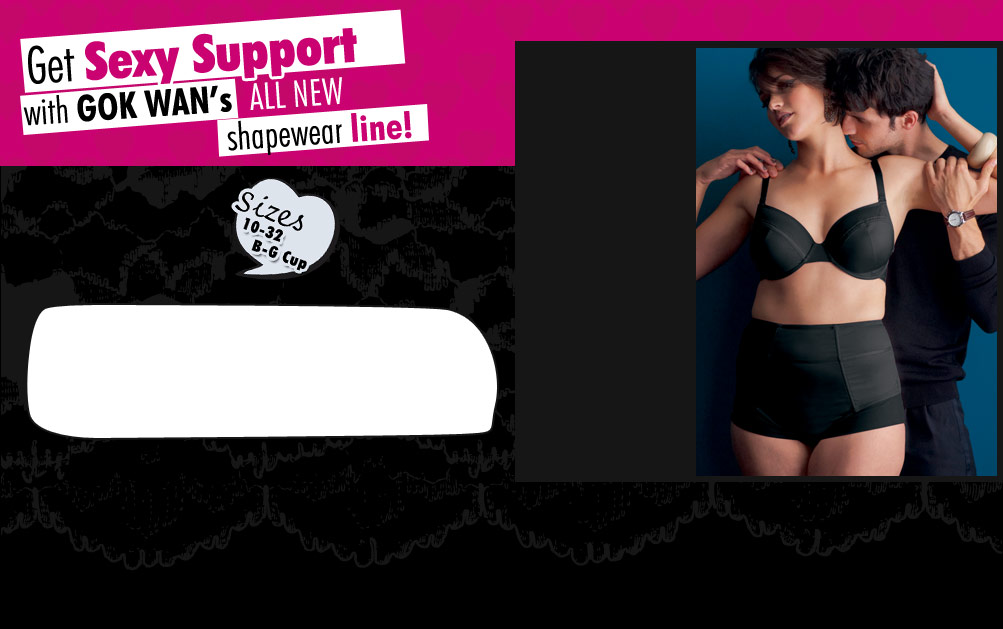 Control Me Briefs - Get sexy support with Gok Wan's all new shapewear line!