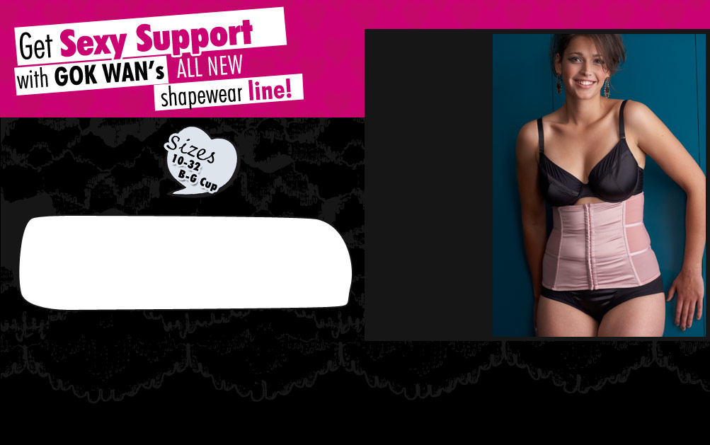 Little Nipper Waist Shaper - Get sexy support with Gok Wan's all new shapewear line!