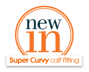 new in Super Curvy calf fitting