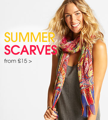 Summer scarves - from £15>