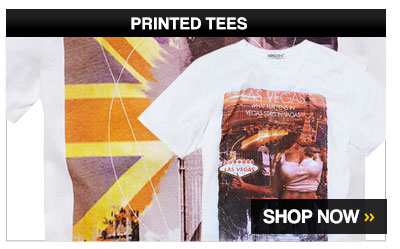 Printed Tees &ndash; Shop Now >