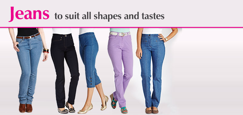 Jeans to suit all shapes and sizes