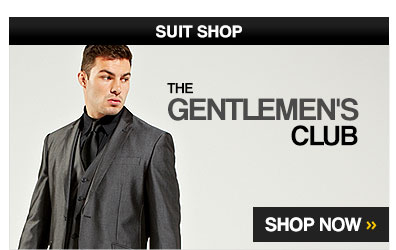 Suit Shop. The Gentlemans Club. &ndash; Shop Now >