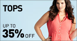 Tops up to 35% off