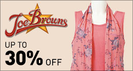 Joe Browns up to 30% off