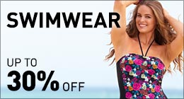 Swimwear up to 30% off