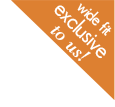 Wide Fit Exclusive to us