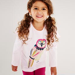 Girls Printed Tees