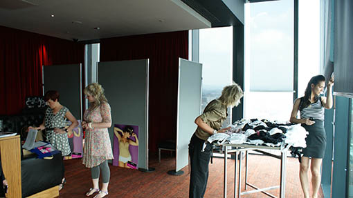 Gok Wan bra fitting event
