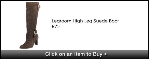 Legroom High Leg Suede Boot