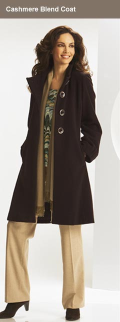 Cashmere Blend Coat