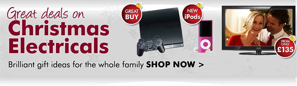 Great Deals on Christmas Electricals