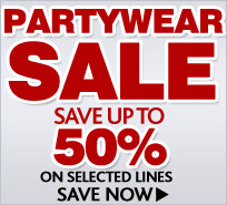 SAVE 25% on our partywear lingerie when you
spend �30 on our partywear collection (Quote GLJK3 at the checkout)