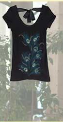 Peacock Detail Top