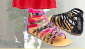 Strappy Gladiator Sandal