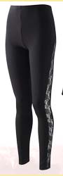 Lace Trim Leggings