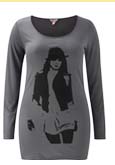 Longline Jersey Top