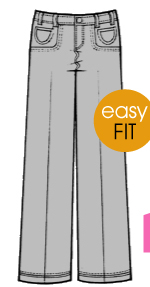 WIDE-FLARE - EASY FIT