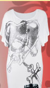 Heart Print Top
