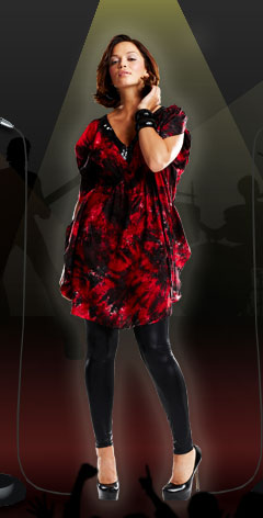 shop ruby rocks black and red dress