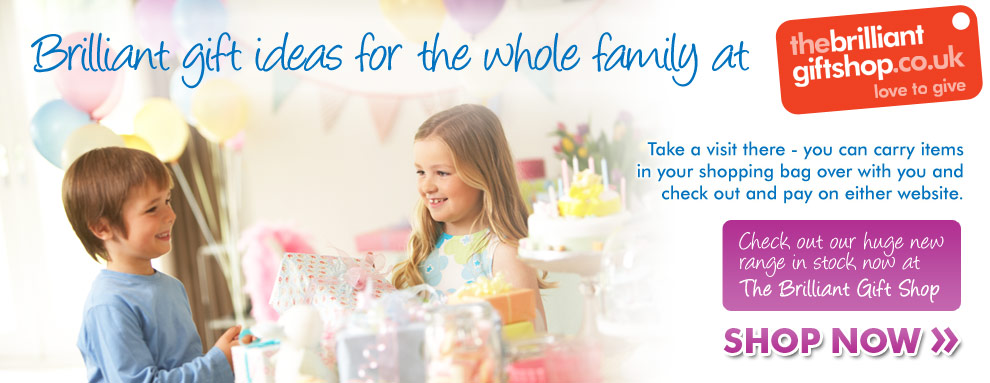 Shop from thousands of gifts at The Brilliant Gift Shop
