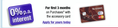 0% Interest for first 3 months