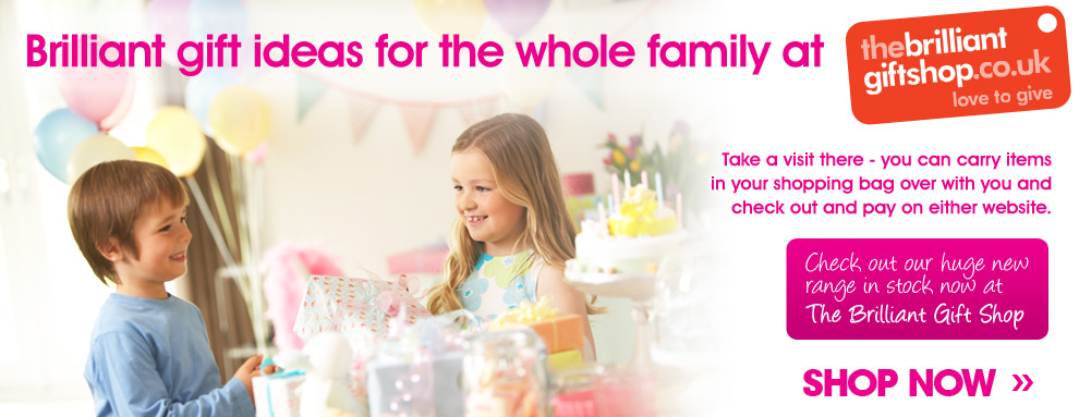 Brilliant gift ideas for the whole family at The Brilliant Gift Shop