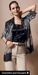 Overshirt and trousers