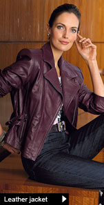 Leather jacket