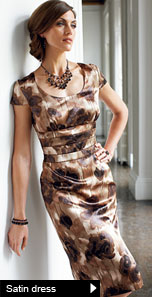 Satin dress