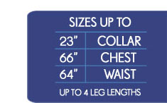Sizes up to...