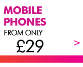 Mobile phones from only &pound;29