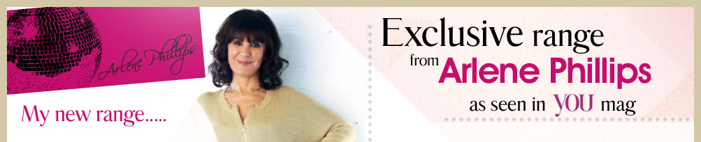 Exclusive clothing range from Arlene Phillips