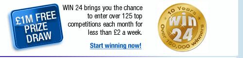 &pound;1m free prize draw