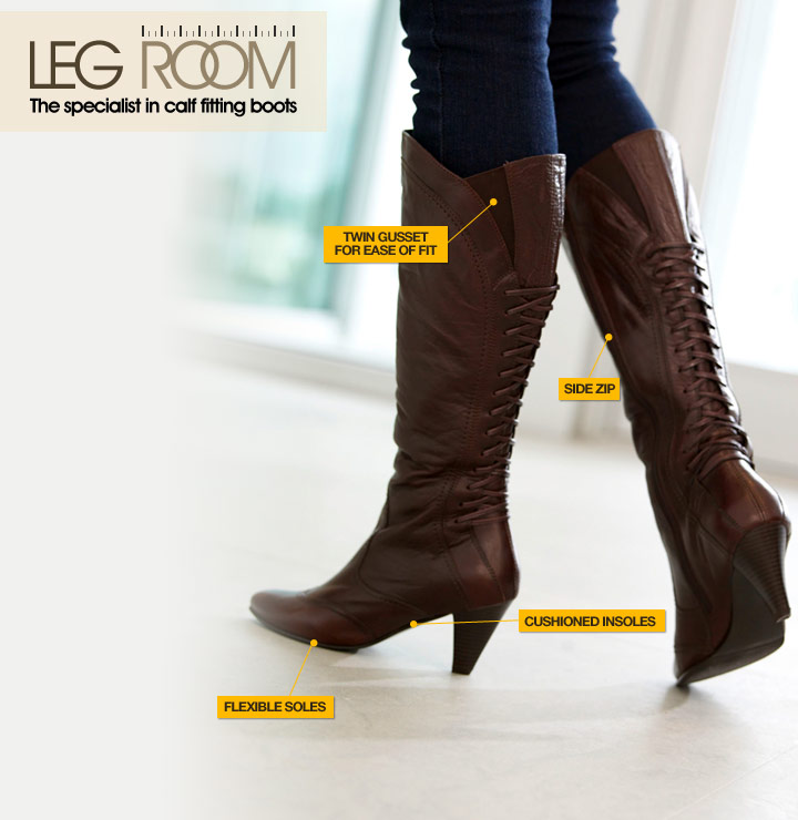 Calf Length Boots