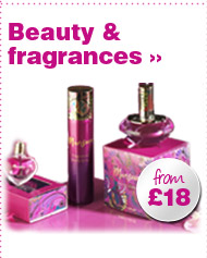 Beauty & fragrances from &pound;18