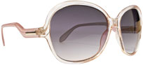 Posh Clear Pink Sunglasses