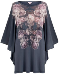 Rose Print Top