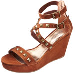 Grazia Studded Wedge
