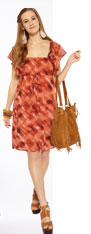 Frill Neck Dress