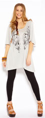 Bird Print T-shirt