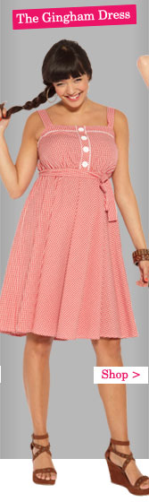 the gingham dress