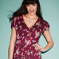 the floral tea dress