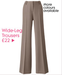 Wide-Leg Trousers £22